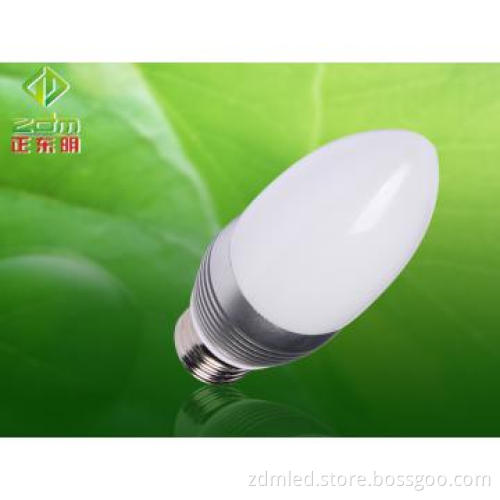 E27 LED Candle Light 3W 260~280LM Warm White 2700~3000K